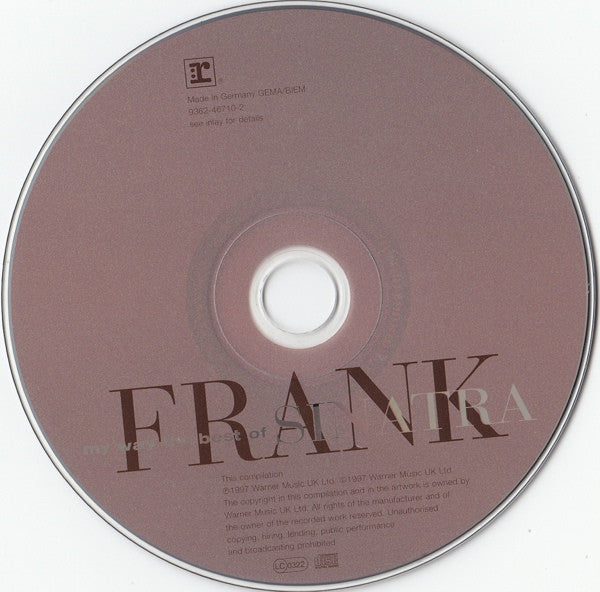 CD Frank Sinatra – My Way The Best Of Frank Sinatra - USADO